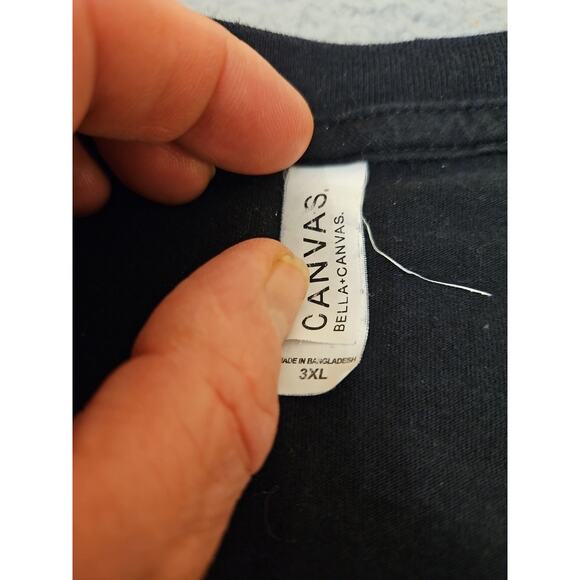 Barrel of DKs Shirt 3XL Donkey Kong Black Canvas Tag - Picture 3 of 8